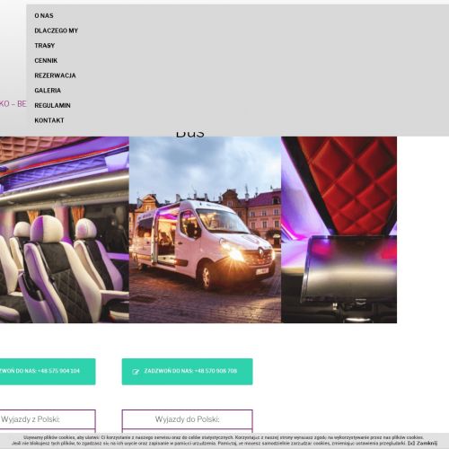 Warszawa - przewóz osób holandia