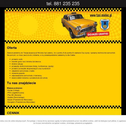 Taxi pks - mielec