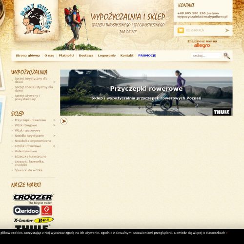 Swarzędz - przyczepka rowerowa wike dla dzieci