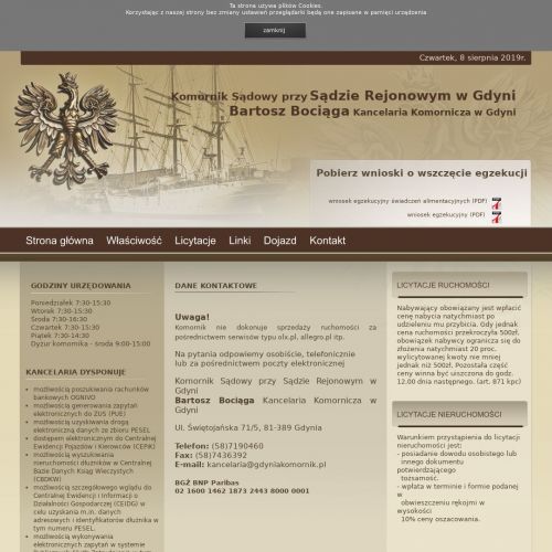 Przetargi komornicze Gdynia