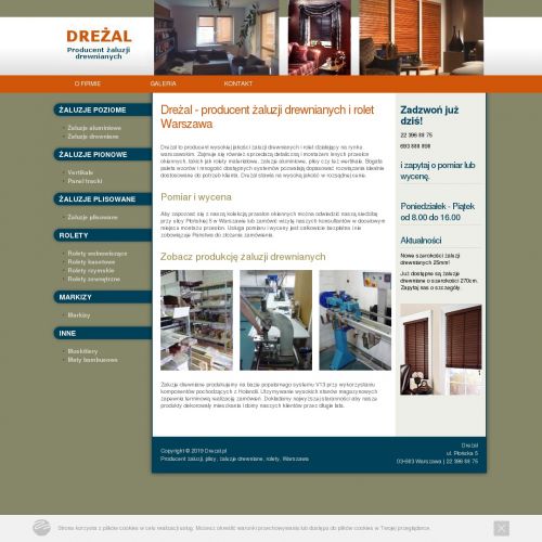 Moskitiery w Warszawie