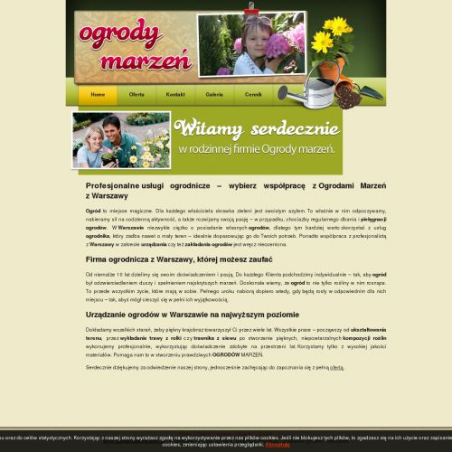 Zakładanie ogrodów Warszawa