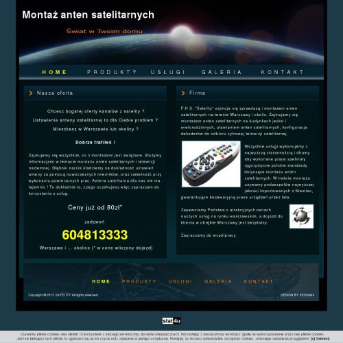 Tani montaż anten Warszawa