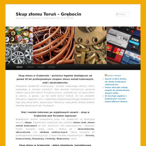 Skup metali kolorowych kowalewo - Toruń