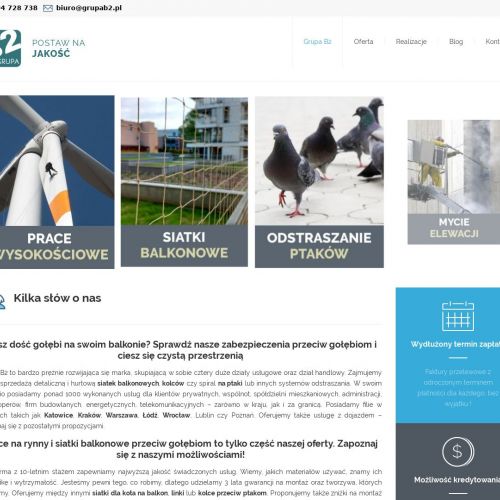 Siatka na balkon łódź