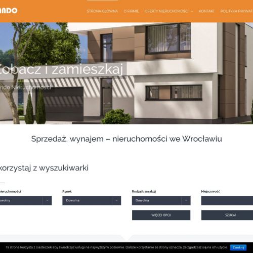 Domy do wynajęcia Wrocław