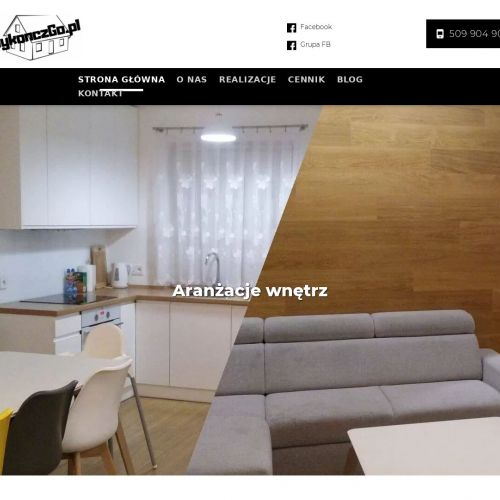 Myszków - efekty dekoracyjne