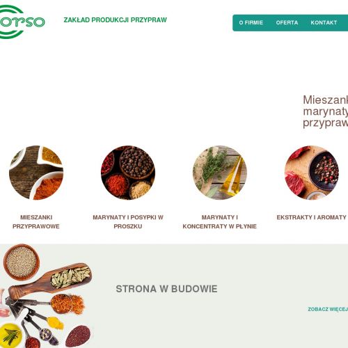 Ekstrakty spożywcze sprzedaż hurtowa
