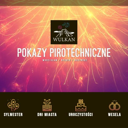 Profesjonalne pokazy pirotechniczne śląsk - Racibórz
