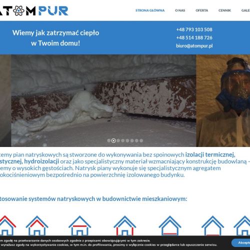 Izolacja natryskowa dachu w Łodzi