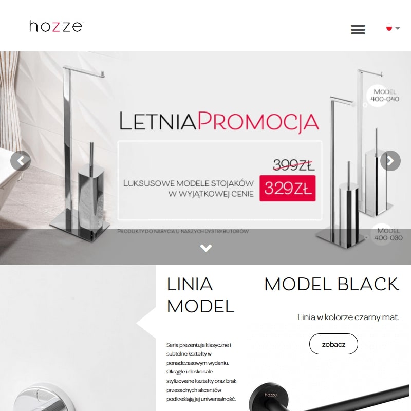 Lusterko kosmetyczne czarne