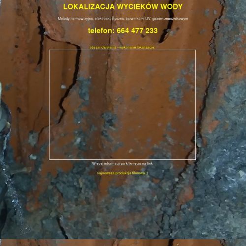 Lokalizacja wycieku cena - Wrocław