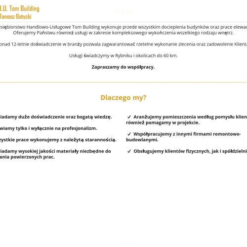 Usługi ogólnobudowlane - Rybnik