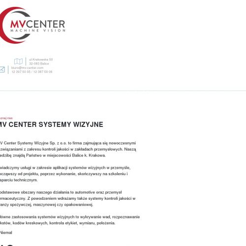 System wizyjny keyence