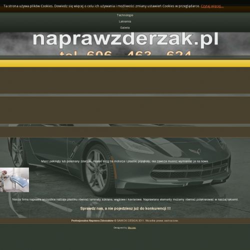 Łódź - lakierowanie zderzaka cena