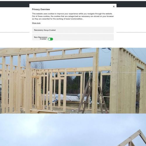 Elewacja drewniana na zakładkę w Warszawie