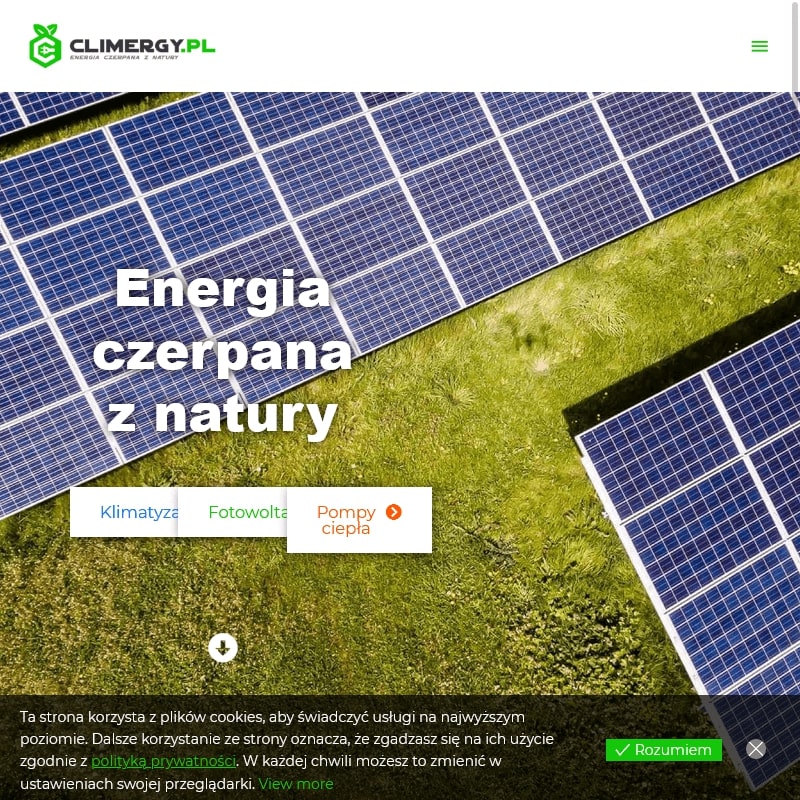 Żywiec - instalacja fotowoltaiczna na gruncie