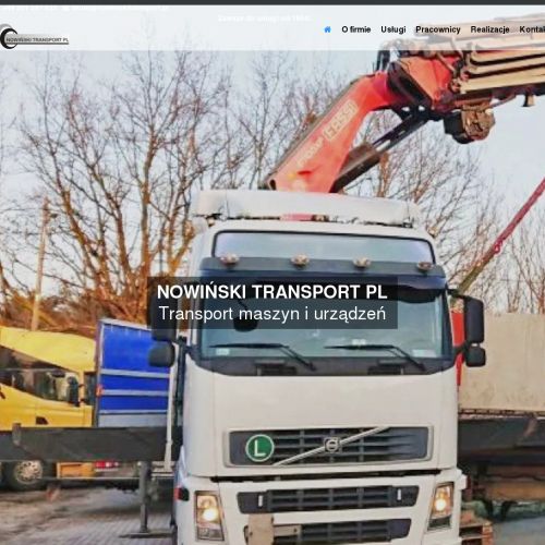 Transport płyt betonowych w Warszawie