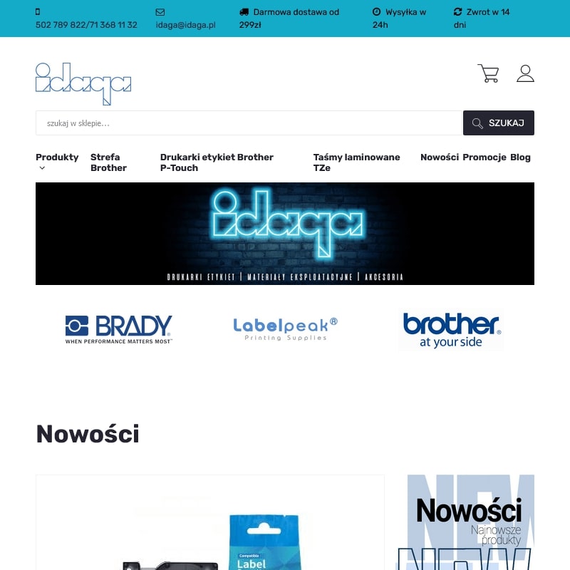 Drukarka etykiet foliowych