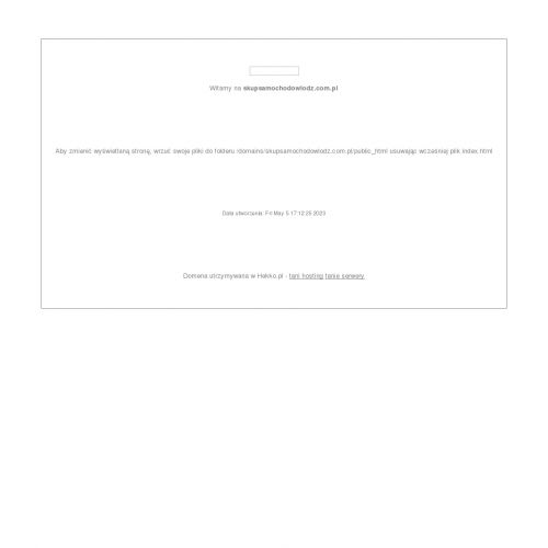 Skup samochodów łódzkie