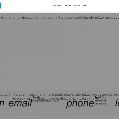 Niepubliczne przedszkole w Krakowie