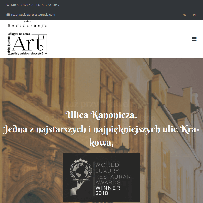 Kuchnia autorska w Krakowie