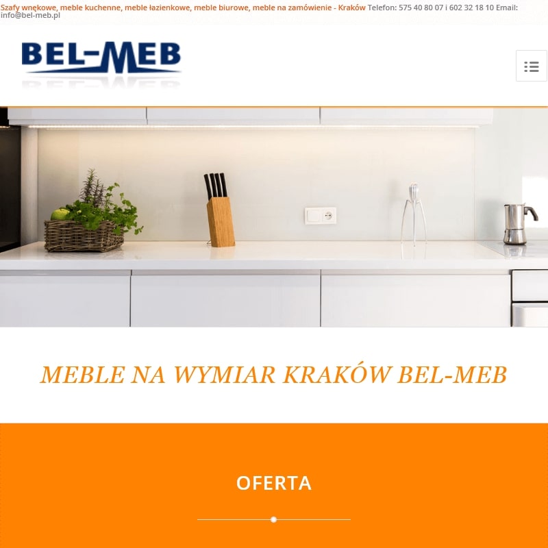 Kraków - szafy garderoby