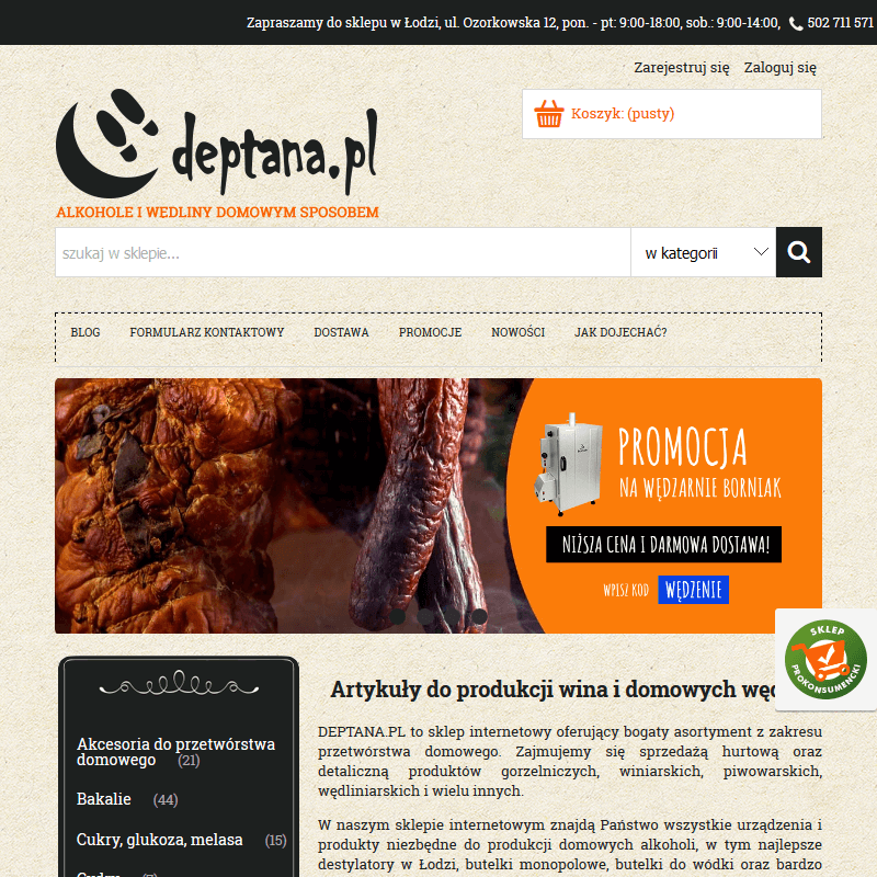 Termometr do gotowania szynki w Łodzi