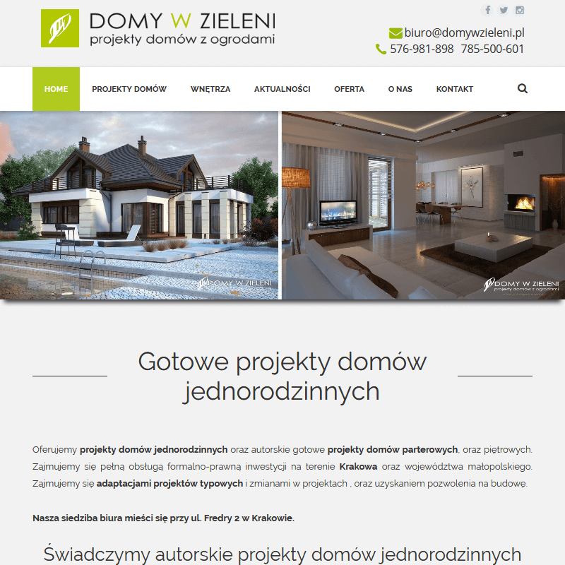 Projekty domów nowoczesnych - Poznań