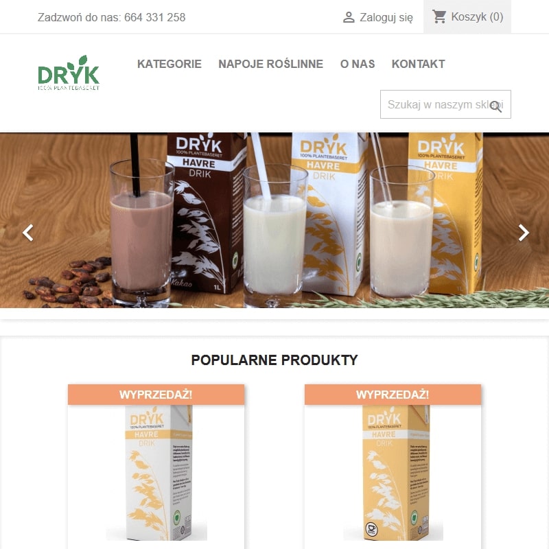 Mleko z groszku dla baristów