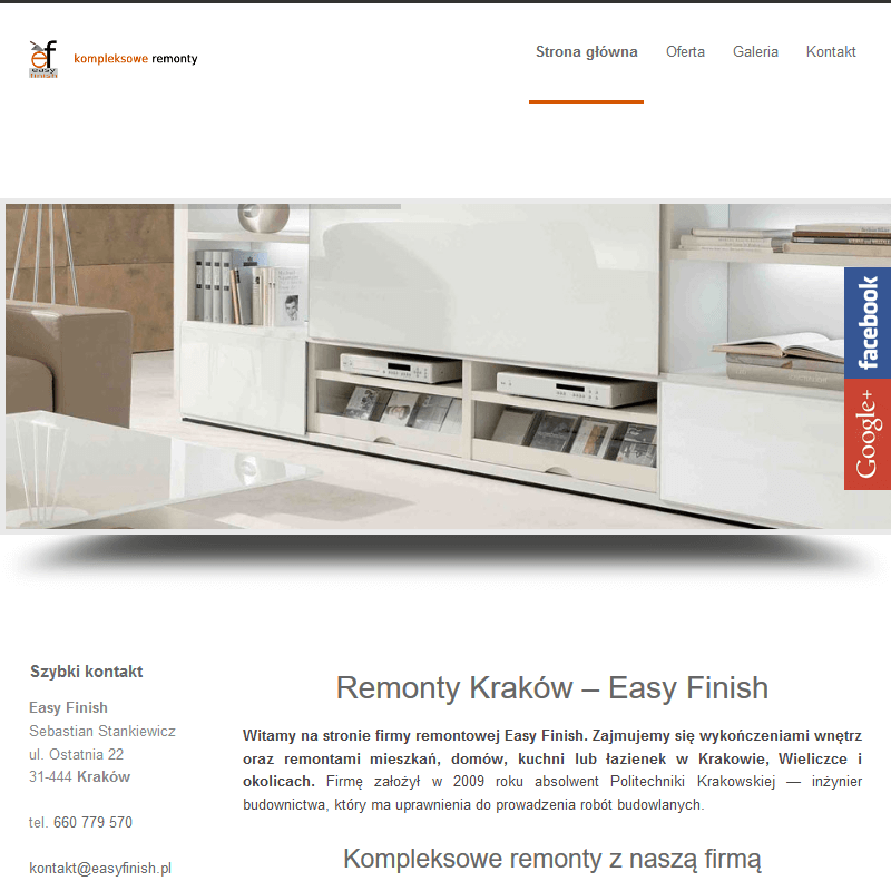 Tynkowanie ścian w Krakowie