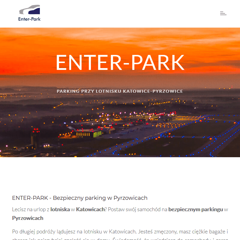 Katowice - pyrzowice parking koło lotniska