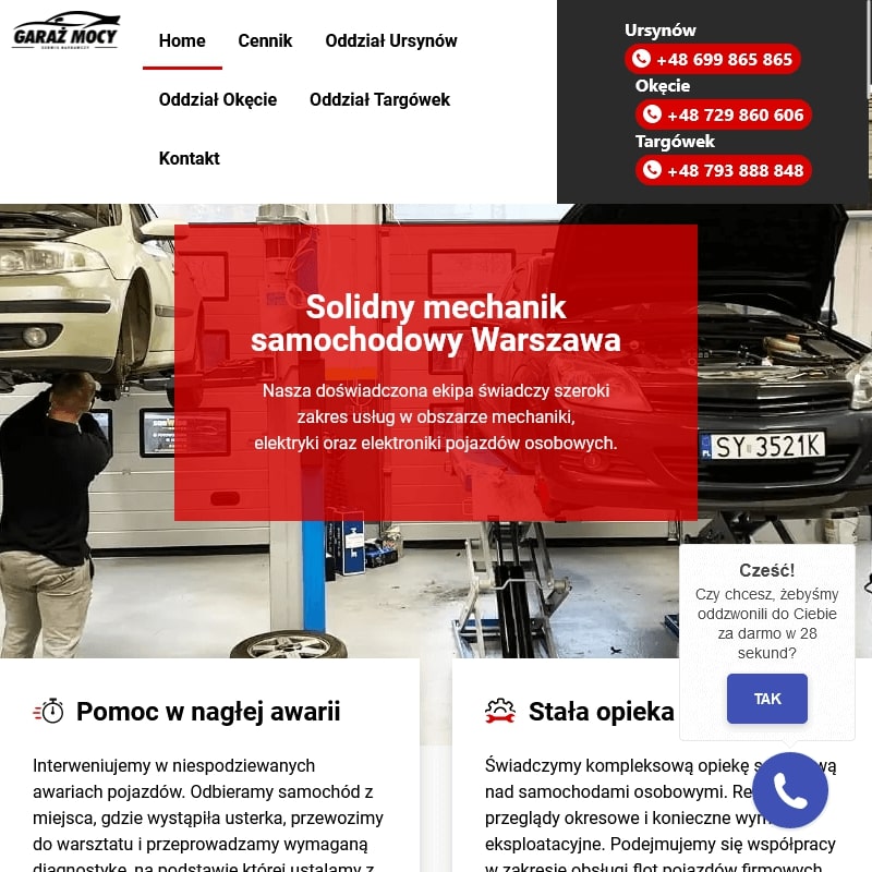 Auto serwis ursynów - Warszawa