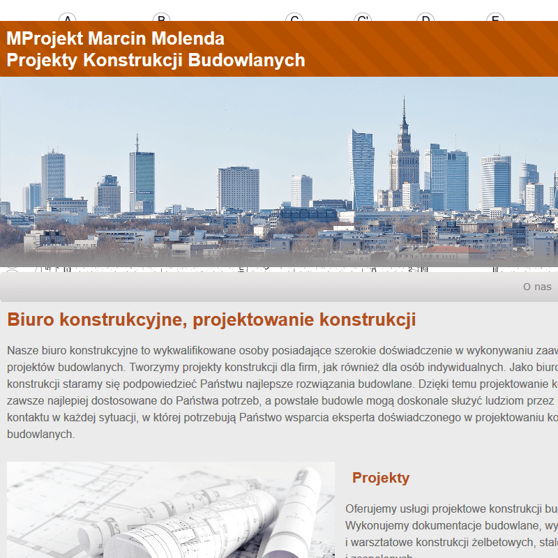 Warszawa - biuro projektów budowlanych