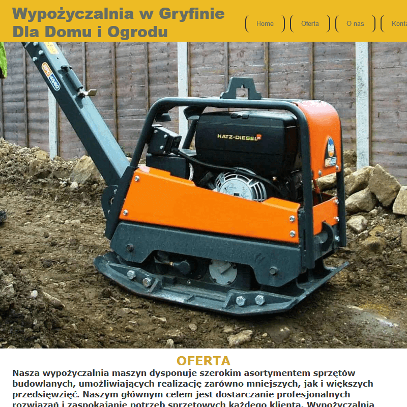 Gryfino - wypożyczalnia agregatów
