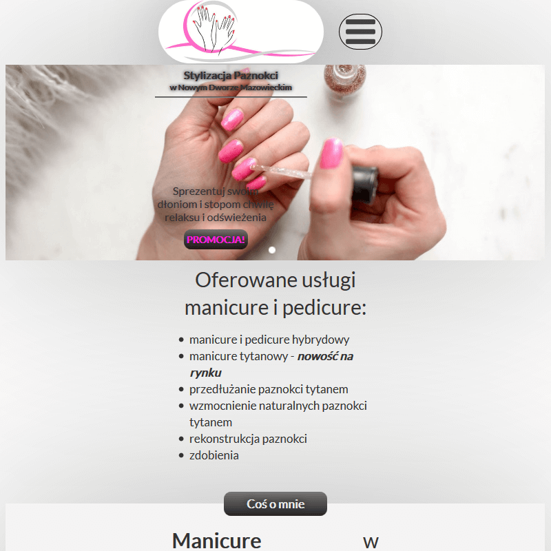 Pedicure nowy dwór mazowiecki