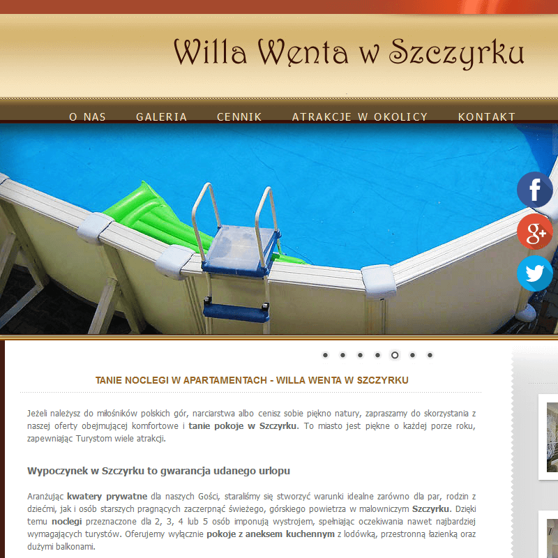 Apartamenty dla narciarzy w Szczyrku