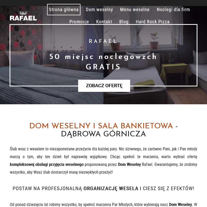 Dąbrowa Górnicza - sala bankietowa śląsk