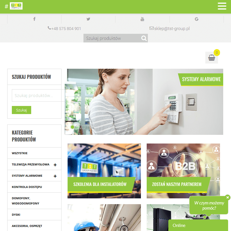 Kraków - monitoring domu